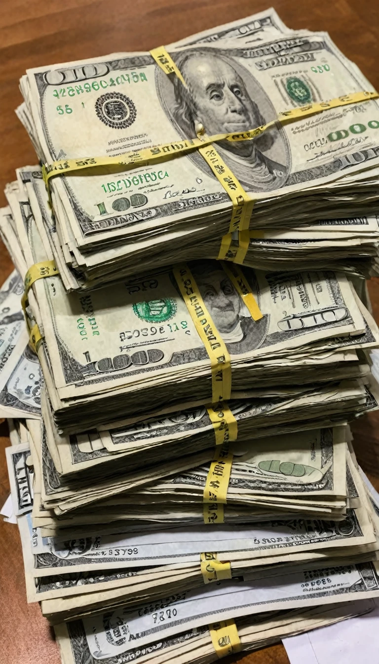 A stack of bills