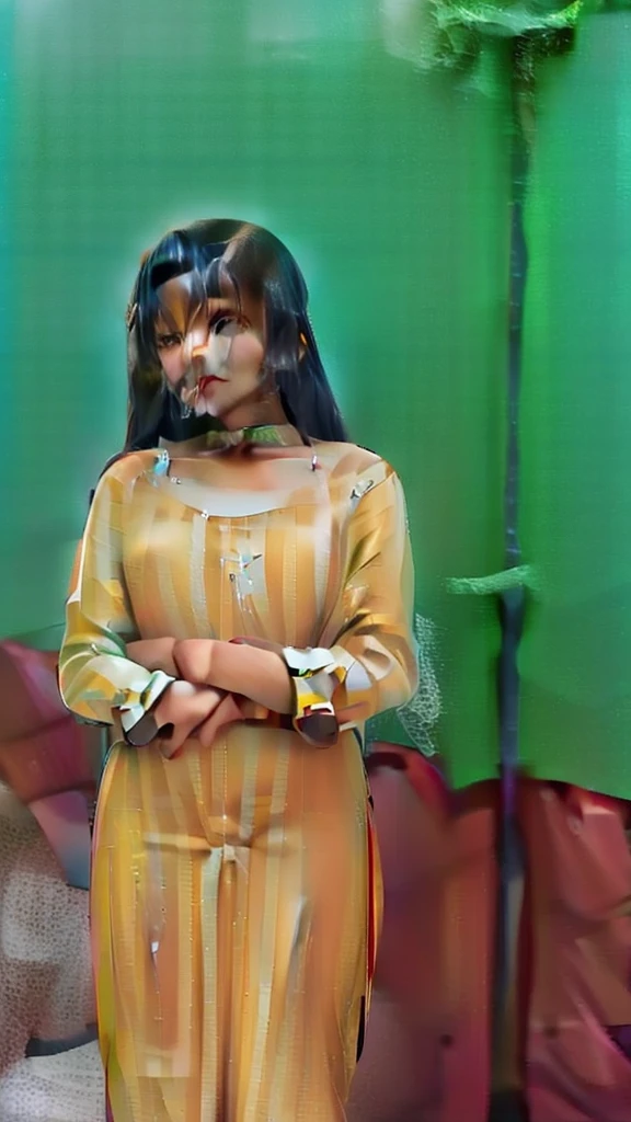 Very  longhair indian mom