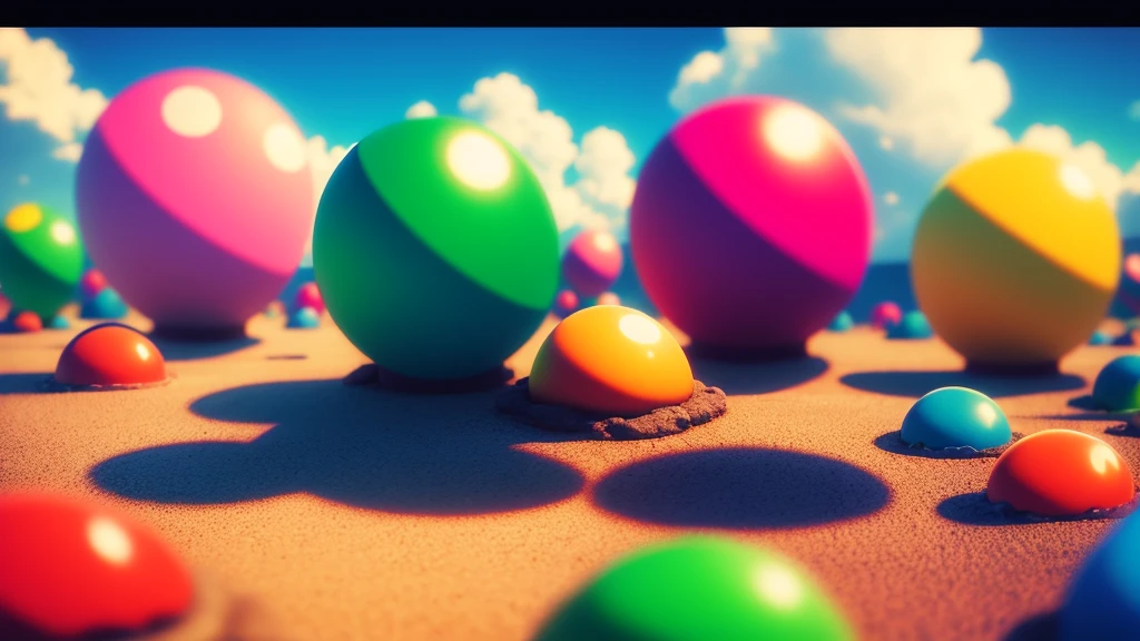 Super Mario colorful sky, Lofi Style, close up, ultra detaild, 8K