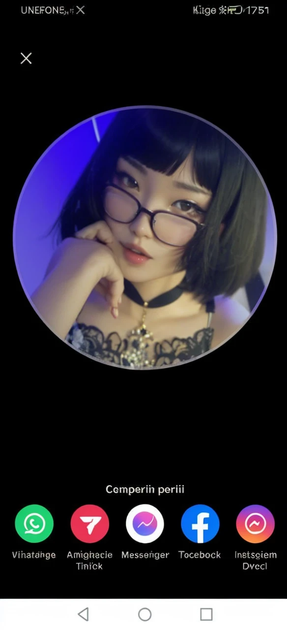 Create a girl with Japanese features, with messy and somewhat short hair (shoulder-length) plus black lingerie all this in a realistic style