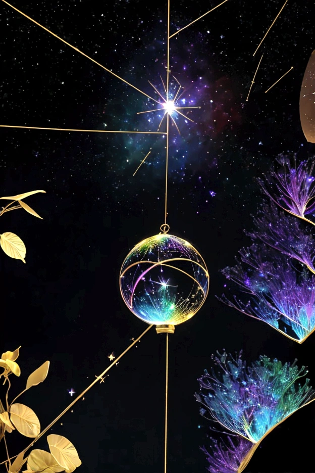 The world we see、Iridescent幻想的なNight Sky、constellation, Iridescentconstellation、Iridescent空包み込まれそうな瞬間,When the stars shine in rainbow colors、Astronomical observation、Planetarium、Meteors、colorful,美しいconstellation、Three-dimensional,wonderful景色,Night Sky,An atmosphere full of dreams and hope,masterpiece.16K, Ultra-high resolution, to be born,wonderful ,future、Iridescent、The world 30 years from now。