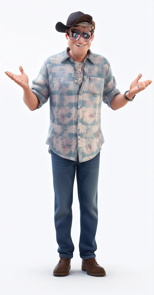 a man pixar style