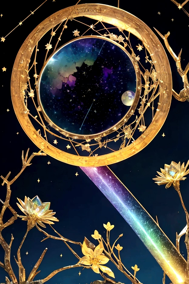 The world we see、Iridescent幻想的なNight Sky、constellation, Iridescentconstellation、Iridescent空包み込まれそうな瞬間，When the stars shine in rainbow colors、Astronomical observation、Planetarium、Meteors、colorful，美しいconstellation、Three-dimensional，wonderful景色，Night Sky，An atmosphere full of dreams and hope，masterpiece．16K, Ultra-high resolution, to be born,wonderful ,future、Iridescent、The world 30 years from now。
