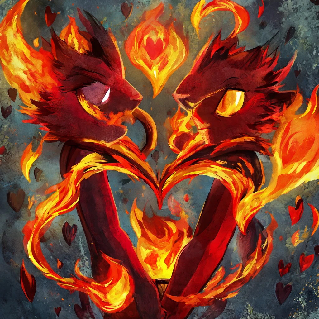 6 Hearts that Burn