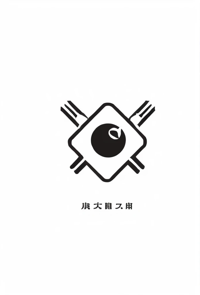 Japanese dining bar logo billiards、darts、karaoke、A logo for an entertainment dining bar where you can watch sports. A very cool, chic and modern design. The background is pure white.