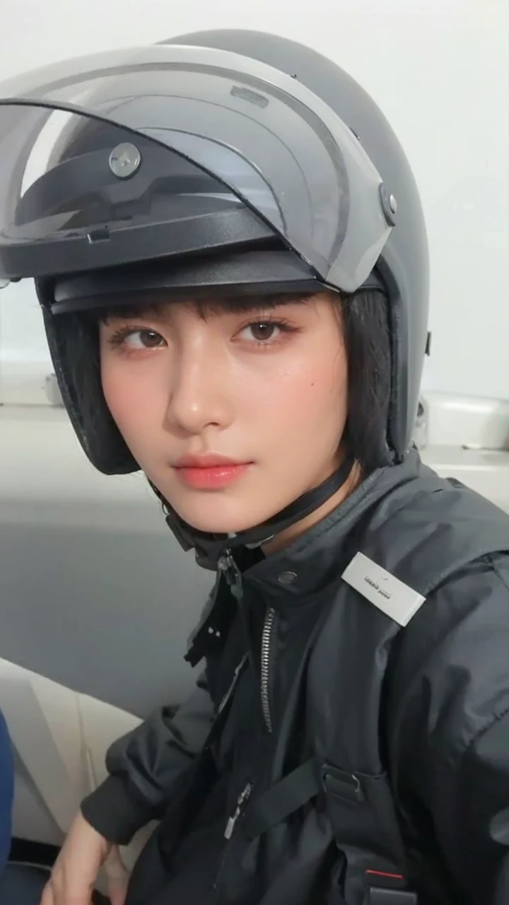 3d, realistic, 4k quality, Female face is the same as left, Female is 20 years old, and Wear a transparent veil , same as the original picture, best quality3d, realistic,
