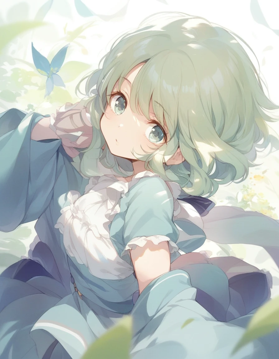BREAK Perfect Anatomy、(High resolution:1.2)、Incredible illustrations、(Cute illustrations:1.2)、（Beautiful background） ふしぎの国のアリス,(a girl,  1.5meters, 40kg),