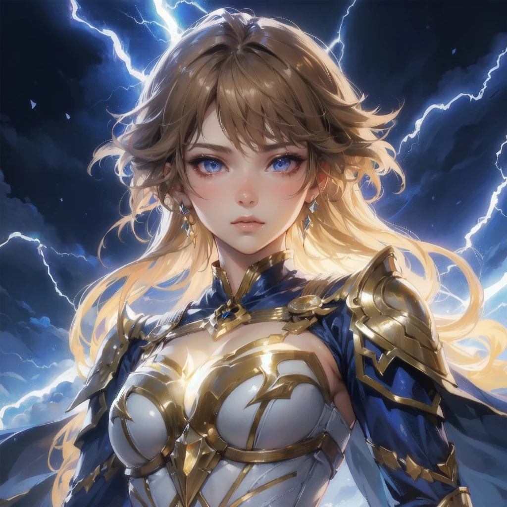 masterpiece, (textured skin), best quality, gorgeous beautiful girl, (a female goddess),,detailed clothes,large breasts,narrow waist,, (beautiful face), cinematic lighting, (fantasy anime art ),