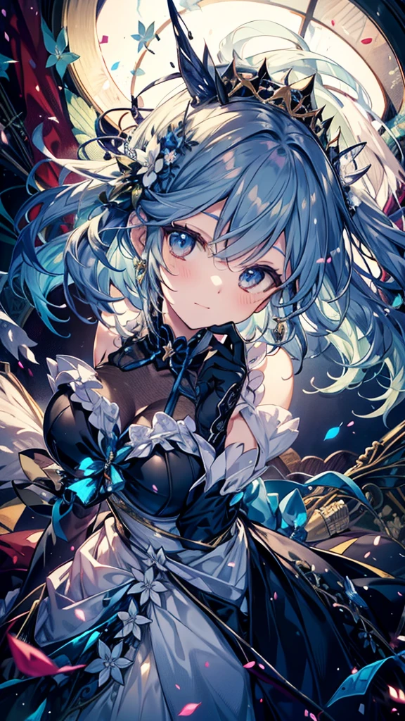 (highest quality, masterpiece, Super detailed, very detailed, exquisite, 16k,Full HD),I continued to gaze at the fragments that people had woven together from outside the window I couldn&#39;t even make a door That was my pride as a 


『I was hiding something.　I didn&#39;t want to get hurt.』
The castle I finally built was so empty and filled with emptiness. One day you appeared and had everything I wanted. You easily jumped over the bricks I had piled up and I realized

「It&#39;s so sadly cold　I&#39;ve been  for so long」
I was scared, I left, I decorated, I measured, I was anxious, I was in disarray, I despised, I ran away！

I envied the overlapping fragments that people had spun together. I built my castle in solitude. I closed the door to my pride.


『I was hiding something.　I didn&#39;t want to lose it.』
When the castle resident finally showed up, I was confused by my first love.

「Stop pitying me　You don&#39;t know that.」
Holding 齧って 零して 暴れて
それでもあなたは拾って掴んでた！

I gazed upon the love of the passing crowds, and continued to avoid the most important thing. I&#39;ve grown accustomed to loneliness, and I won&#39;t allow this body to melt in the sun.


『I was hiding something.　I knew it was love』
The castle&#39;s inhabitants quietly disappeared. A feeling of fear welled up inside me.

『I was hiding something.　I wanted eternal love』
All I was given was eternity. For the first time, I roared for the sake of others.


「Open the door
　Cling　Holding　laugh　Spinning
　I wish I had loved you...」


The shadow of warmth I was given won&#39;t allow my castle of loneliness This body that I put shackles on myself will never allow my end I&#39;ll sow love in the passing crowds I&#39;ll continue weaving tears forever Until the day I can meet you again I&#39;ll keep waiting for thousands of years