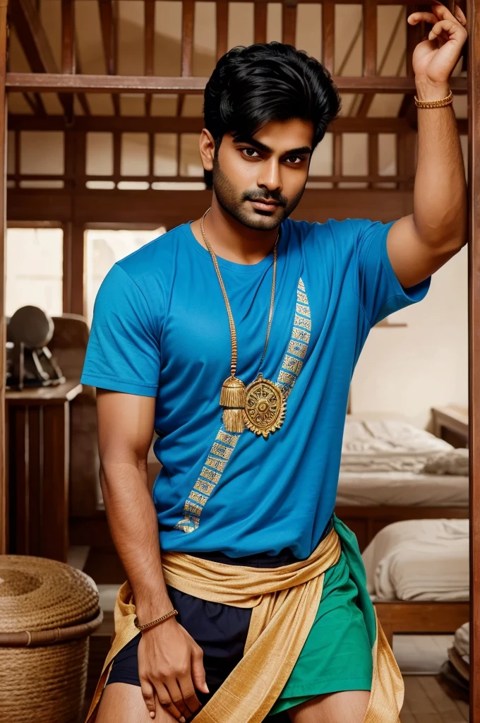 Convert to Cartoon image Arjun, though from a humble background, is determined and hardworking