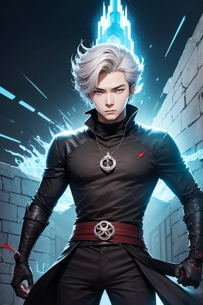 Uma mistura do bam de tower of god e sung din woo de solo leveling com pa arte de tower of god