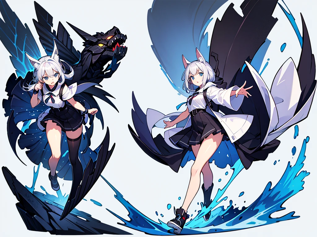 reference art, 1girl, full body, white background, concept ar