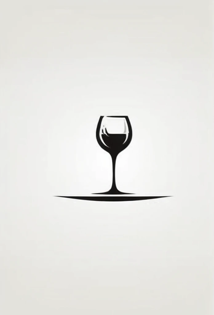 A stylish dining bar logo A dining bar logo with entertaining features A very cool, chic and modern design The background is pure white