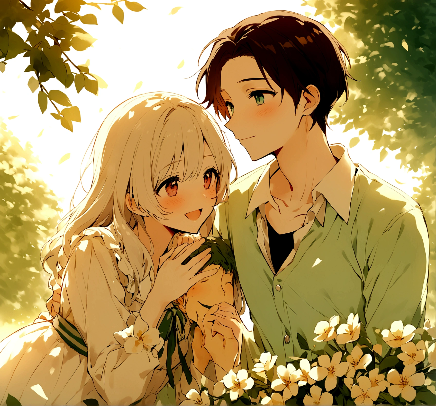One day, they went on a picnic. There, they enjoyed each other’s company immensely. Slowly, love began to bloom in their friendship. They would get lost in each other’s eyes without saying a word.