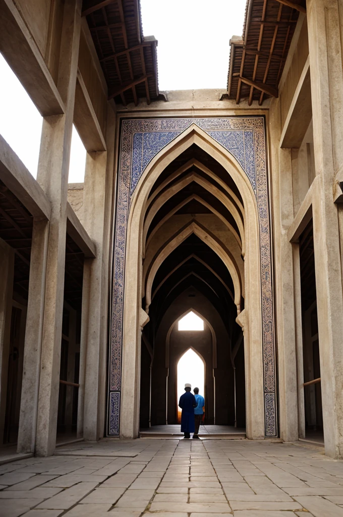Thousand mosque in one village