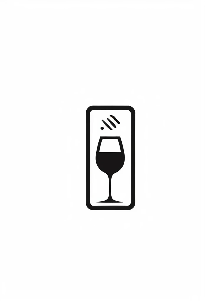 A stylish dining bar logo A dining bar logo with entertaining features A logo with alcohol as the main focus A cool, chic and modern design with an amazing feature added to the logo A pure white background