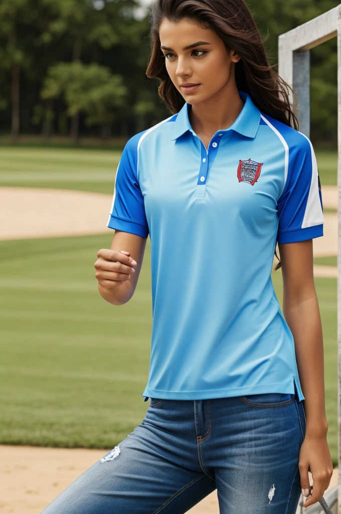 Sports polo shirts with designs