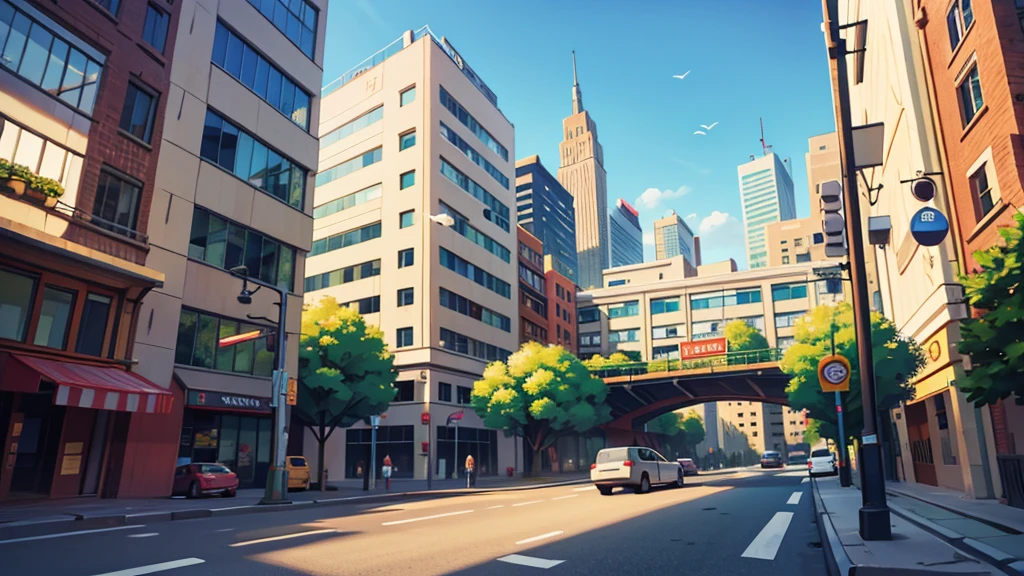 scenary, city