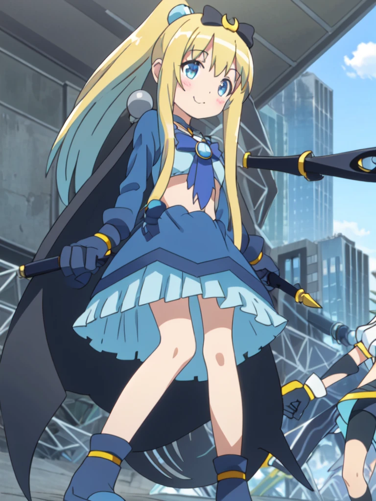 incredibly detailed, absurdities, ultra-high, ultra detailed, Best Quality,
1 girl, Alone, good hands, perfect hands,
REST large,gothic dress,nylon clothing,denim dress,riding jacket,BREAK red tartan plaid pleated skirt
(smiling, evil smile:1.2), Closed mouth, (:3:1.3), v shaped eyebrows, standing REST slim, kawaii, perfect symmetrical face, ultra beautiful girl, ultra beautiful face, Ojos ultra detaileds, cabello ultra detailed, ultra beautiful, ultra beautiful,
BREAK
in harajuku, Shibuya, SUCH, street, crew, urban landscape,
BREAK
medium large breasts,
by rubio, Blue eyes, two tails