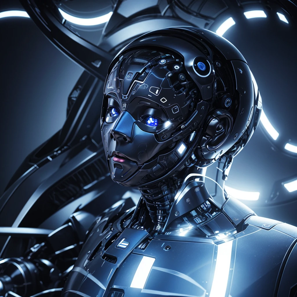 Create images for a Facebook cover about artificial intelligence 
