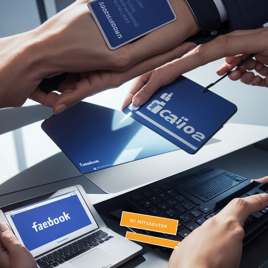 Create images for Facebook cover about digital service
