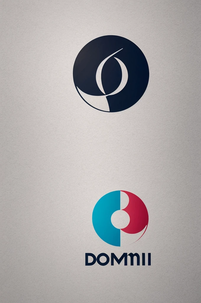 Minimalist logo for milk candy called Domini