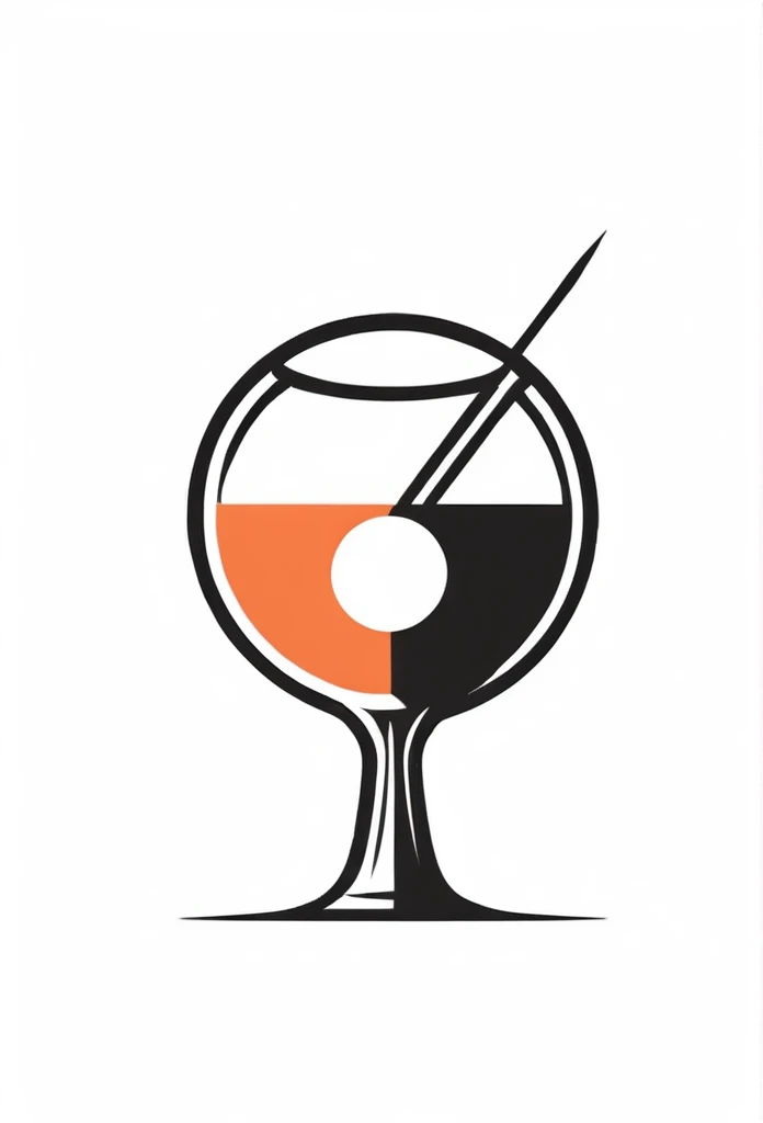 stylish dining bar logo

In a glass filled with alcohol,
The darts arrow, the billiard ball,
A logo that looks like it's in a glass of stylish liquor



Pretty cool
chic and modern design

The background is white