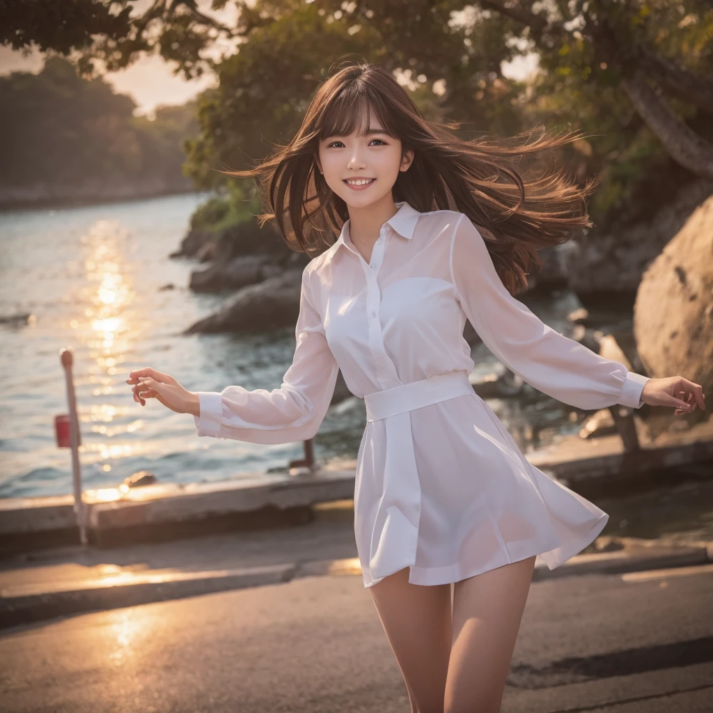 high resolution,Sailor suit,Ocean、sun