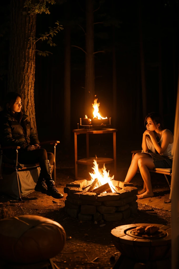 Draconian by the campfire