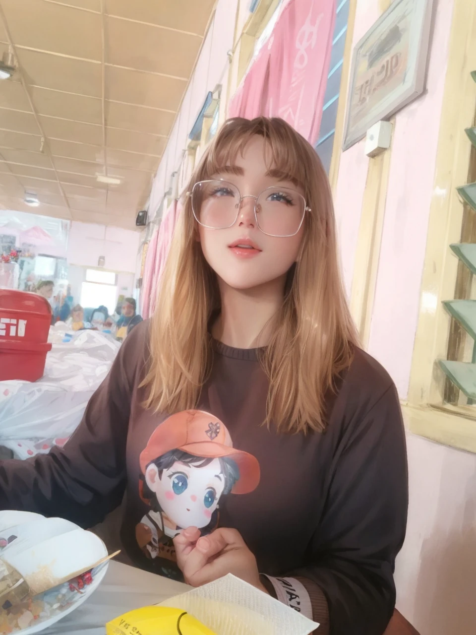 Adorable , Gorgeous , Beautiful , Russian Baby Face , Large Colossal Chest , 20 Years Old , White Skin , Slip Dress , Top of The Mountain Background , Wind , Tighten Breast , ((Bokeh:1.1)) , Grey Eye , ((White-Gold Coloured)) , ((Firework:1.1)) , ((Night:1.3)) , Standing Pose , HDR , Ultra Detailed , EF 24-70mm f/2.8L II USM , Look at Viewers