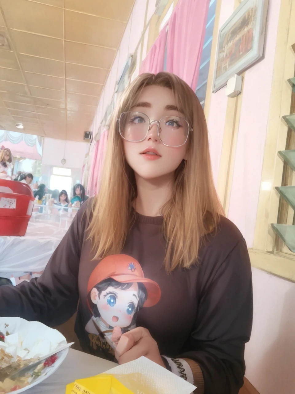 Adorable , Gorgeous , Beautiful , Russian Baby Face , Large Colossal Chest , 20 Years Old , White Skin , Slip Dress , Top of The Mountain Background , Wind , Tighten Breast , ((Bokeh:1.1)) , Grey Eye , ((White-Gold Coloured)) , ((Firework:1.1)) , ((Night:1.3)) , Standing Pose , HDR , Ultra Detailed , EF 24-70mm f/2.8L II USM , Look at Viewers