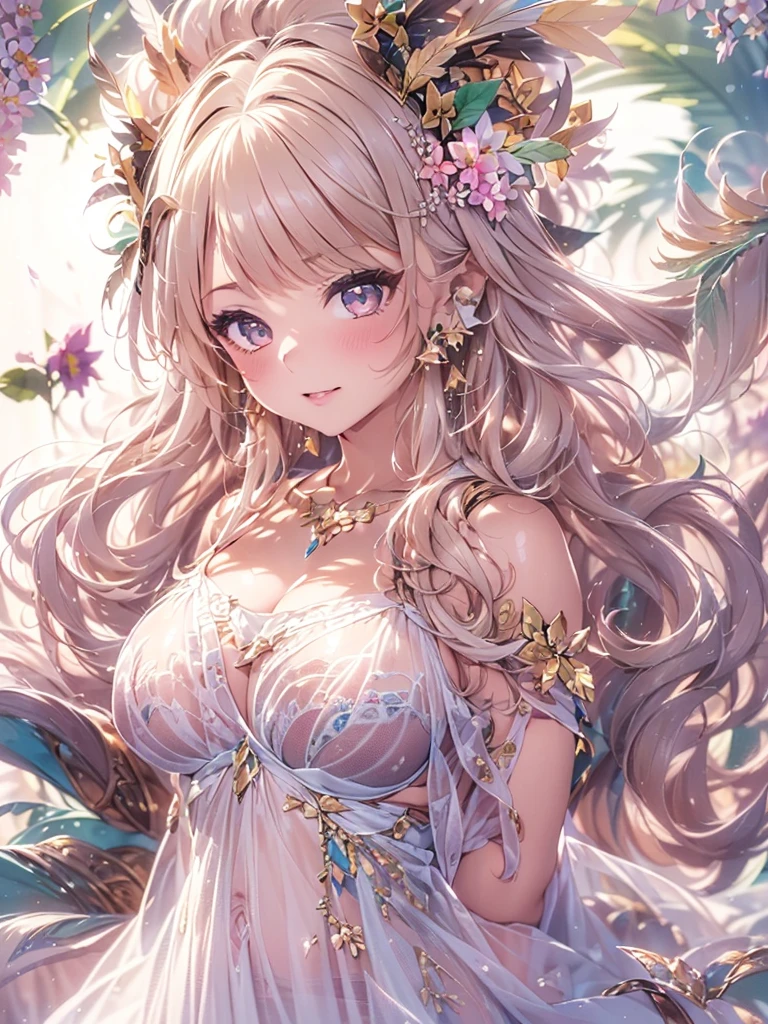 最高のmasterpiece、beautiful美しさ, 3D 2D, rich, blonde, stockings, High heels, poison、star、star、(Highly detailed CG Unity 8K wallpaper),(masterpiece), (最high quality), (Very detailedな), (Best Shadow), sharp eye liner, eye shadow, (((fine eye:1.1))), 超High resolution,Mature Woman、Sensual curves、Huge breasts、Thighs、bubble、お尻のmasterpiece,Very detailedな, full body shot, Mature Woman, beautiful Mature Woman, Nightgowns and underwear, Captivating smile, Thick lips, plump唇, blush, Looking at the audience, Provocative expression, beautiful髪型, Cleavage, plump、Curvy Hips、Attractive face、Sexy Lingerie、An inviting gaze、Expressing emotions、Gorgeous Accessories 、Big Breastsの女性, colored feather, Precious metal decoration, colored Flowers, particle, Light, (masterpiece, 最high quality, 最high quality, Official Art, beautiful and aesthetic:1.2), (1 Girl:1.3), Very detailed,(Fractal Art:1.1),(colorful:1.1)、(Flowers:1.3),Most detailed, (Dynamic pose), (Abstract background:1.3), (Shiny skin), (Many colors :1.4), (Earrings:1.4), (feather:1.4),masterpiece, 最high quality, Very detailedな, beautiful 、Mr.々Hair style,Gold headband,Ample breasts,beautiful butt,Greek clothing,Tulle covers the chest,Perfect balance, Detailed clothing,marble,cinematic Lighting, Film Grain, 8K, masterpiece, Very detailedな, High detail, high quality, High resolution,Openwork decoration,(((See-through dress)))、(((解剖学的に正しいbody))) , 最high quality, Very detailedな,Thighs, Big Breasts, Are standing, Cowboy Shot, blush, (((1 Girl))), (masterpiece:1.3), (High resolution), (8K), (Very detailed), Perfect Face, (((最high quality))), (Very detailedな), detailed face, (alone),beautiful目,(((Sexy pose)))、(((整ったBig Breasts)))、((beautiful 目))、luxury、(((超High resolution)))、(((Detailed Description)))、(((ぽっちゃりbody型)))、(((解剖学的構造に一致したbodyの部位)))、beautiful長いまつ毛、バランスのとれたbody型,2 feet、Perfect size for legs and arms、Fishnet tights、glamorous、(((Clear white and black 目)))、lipstick、(Undistorted face and eyes, body)、jewelry、gem、(長くカールしたbeautifulまつ毛)、(((バランス良いbeautiful胸)))、(transparent, Exquisite skin:1.2)、(((完璧なglamorousボディー)))、Actress's face、Super beautiful、Cute Smile、Healing beauty、Flower Shower、Perfect Eyes、Realistic depiction、Super sexy、Shiny、glamorous、tutoring、Unblurred eyes