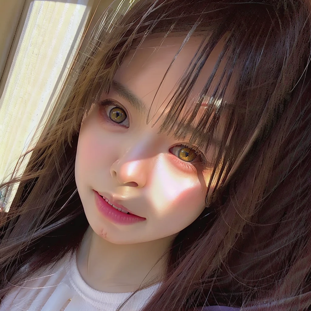 skin fang, constricted pupils, glint, wide eyes, evil, long tongue, yellow eyes, eyeball