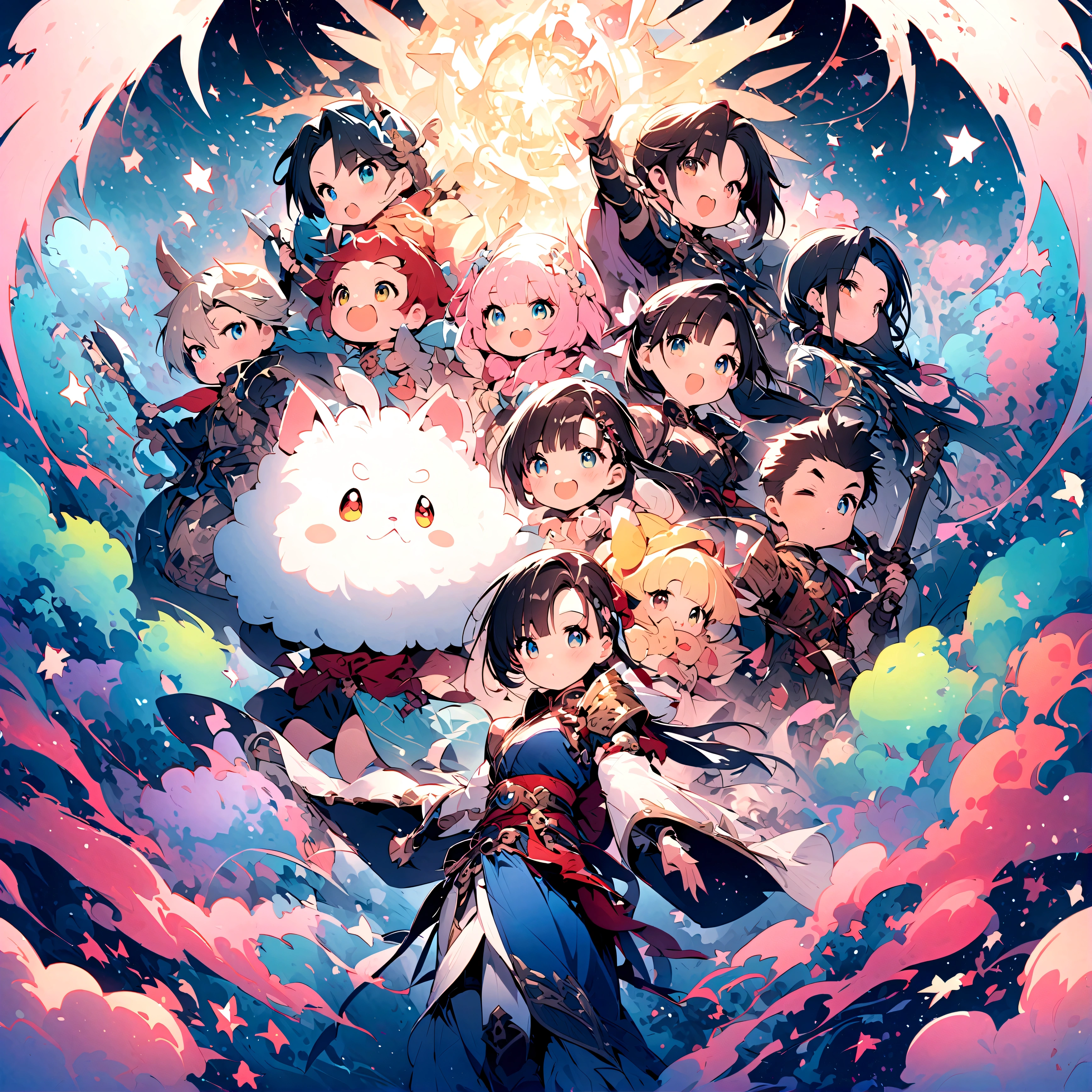 Little Dragon、mini ryu、cute、fluffy、Zilong、Round eyes、
