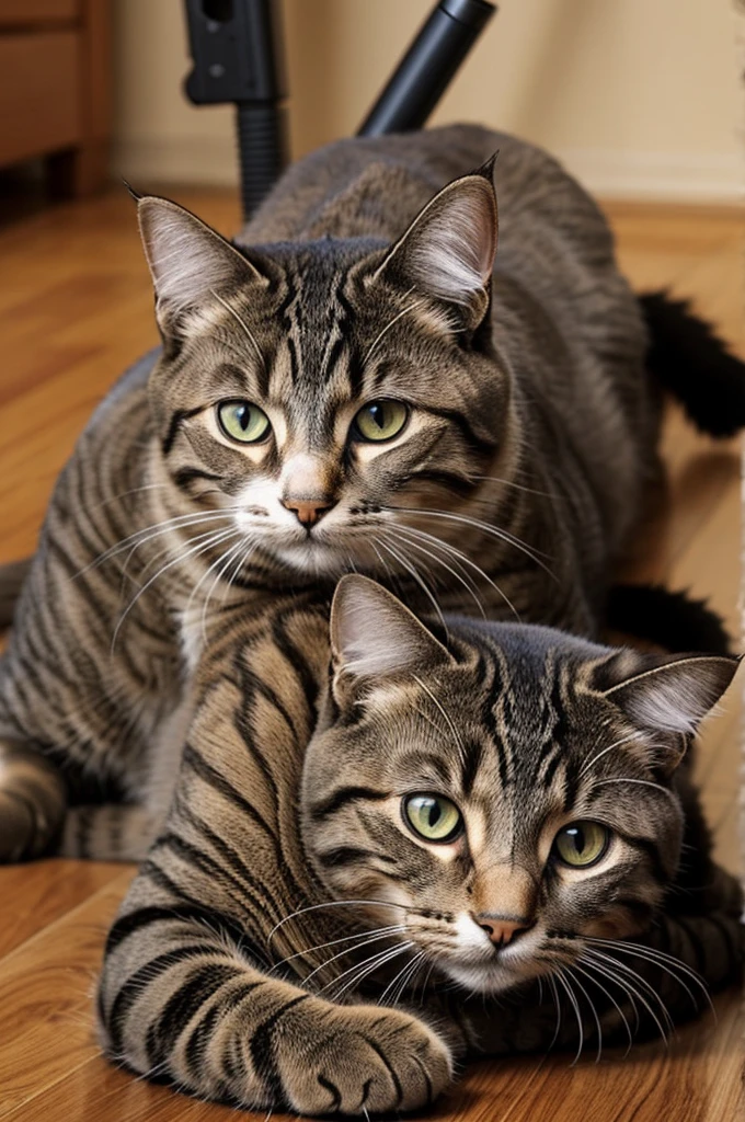 I want a cat with a gun.