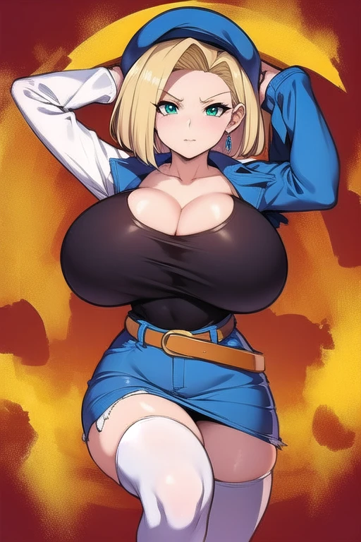 Android18 big breasts