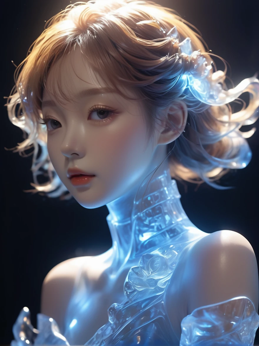 超現実的な芸術 神経ネットワーク生物の彫刻のRAWアナログphotograph, Synthetic Porcelain Girl, ((mechanical, White skin:2, Trypophobia:0.8, View Viewer)), (Sharp focus, Super detailed, Very complicated, Physically Based Unbiased Rendering), Natural light, . 非常にHigh resolutionの詳細, photograph, Realism pushed to the limit, Fine texture, Incredibly realistic, movieのような, 35mm movie, 35mmphotograph, movie, photographリアリズム, Digital SLR, 8K Ultra HD, High resolution, Super detailed, high quality, High Contrast,