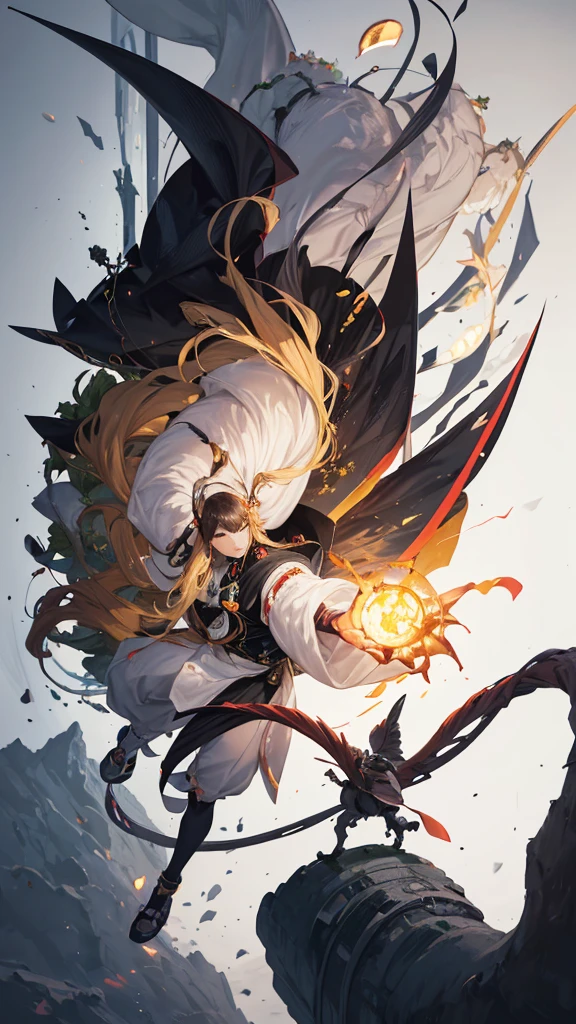 (masterpiece, 4K ,Super detailed:1.2), (anime:1), whole body側面図, jRPG Characters, jRPG Characters art, RPG Characters, Dynamic posture, Mighty Warrior,Gladiator, tall, Muscular, View Viewer, (Medieval), whole body, (Perfect quality), Pure white background, Lots of white space, whole bodyが写っている, whole body写真
