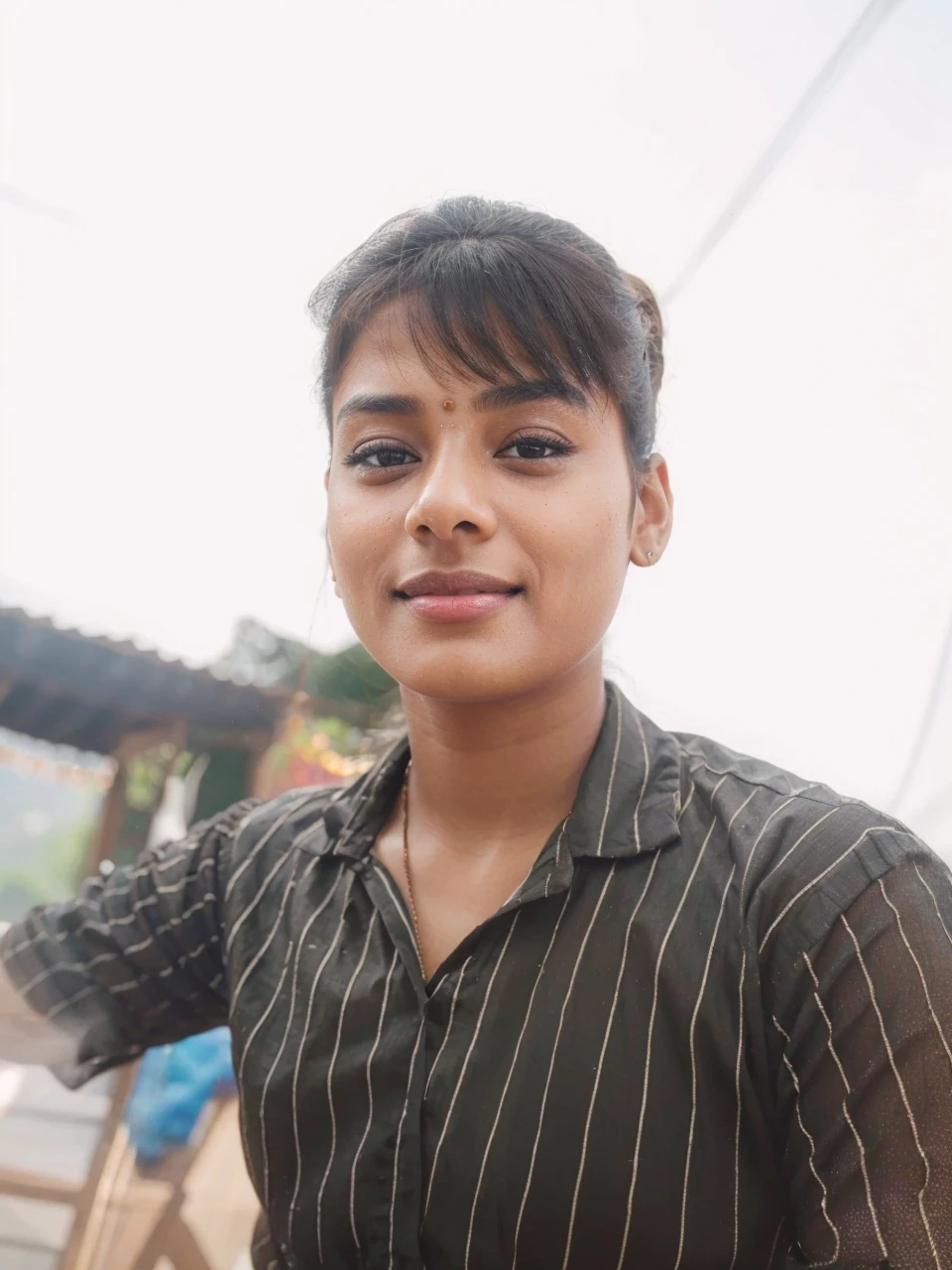 A beautiful Indian girl cute smile (best quality,4k,8k,highres,masterpiece:1.2),ultra-detailed,(realistic,photorealistic,photo-realistic:1.37),1girl,beautiful Indian girl,cute smile,beautiful detailed eyes,beautiful detailed lips,extremely detailed eyes and face,long eyelashes,intricate detailed face,elegant expression,warm lighting,soft colors,cinematic lighting,glowing skin,detailed jewelry,detailed clothing,beautiful background