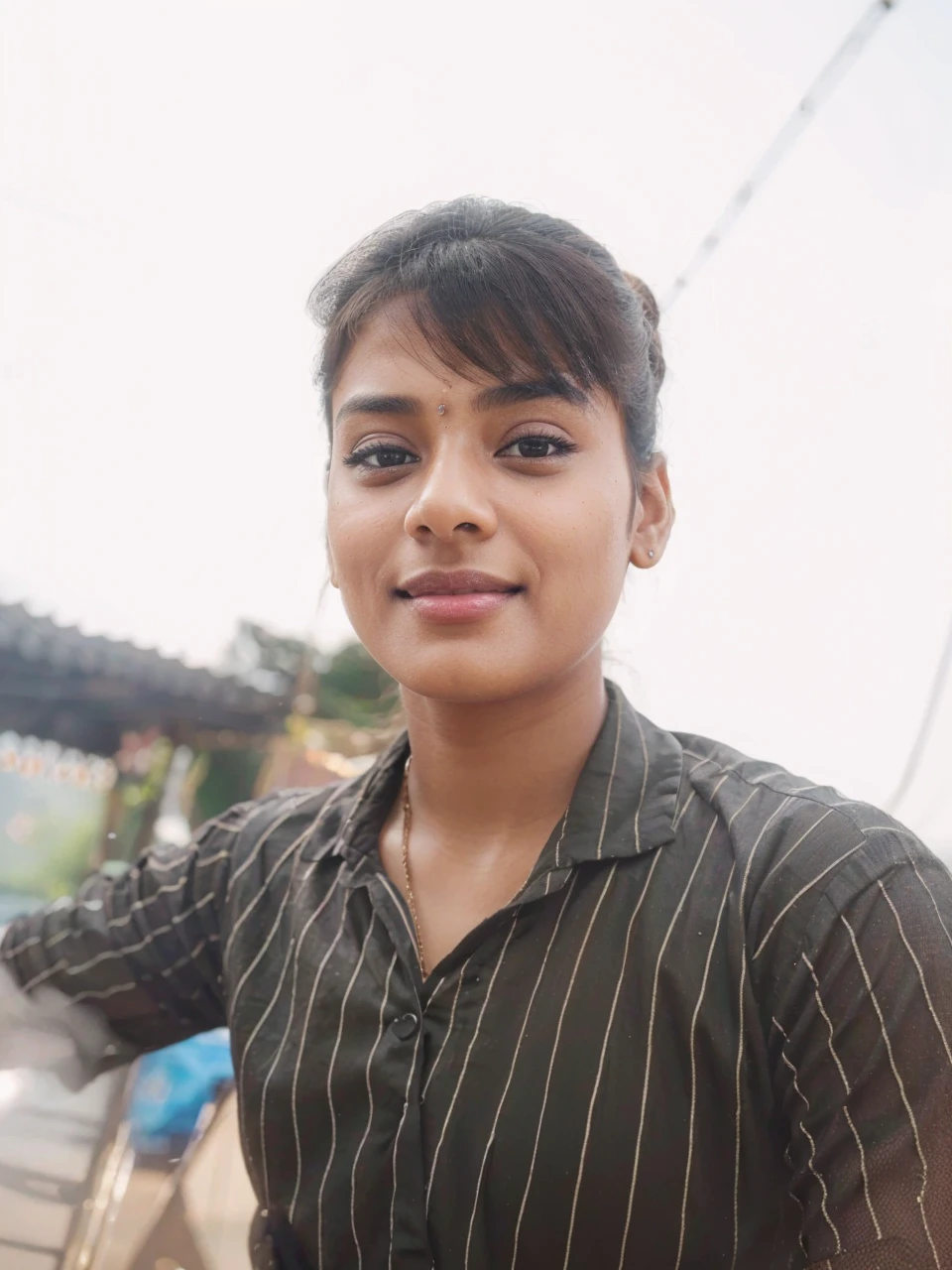 A beautiful Indian girl cute smile (best quality,4k,8k,highres,masterpiece:1.2),ultra-detailed,(realistic,photorealistic,photo-realistic:1.37),1girl,beautiful Indian girl,cute smile,beautiful detailed eyes,beautiful detailed lips,extremely detailed eyes and face,long eyelashes,intricate detailed face,elegant expression,warm lighting,soft colors,cinematic lighting,glowing skin,detailed jewelry,detailed clothing,beautiful background