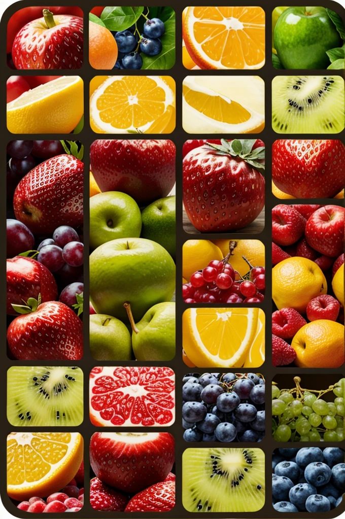 Fruits icon with powers 