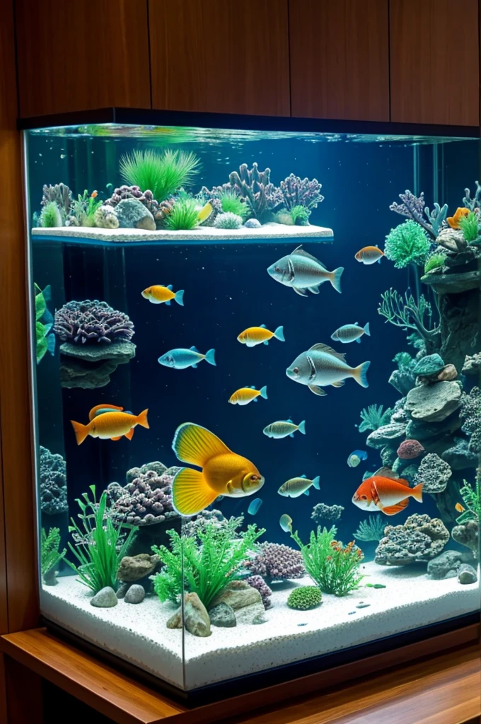 fish in fish tank 