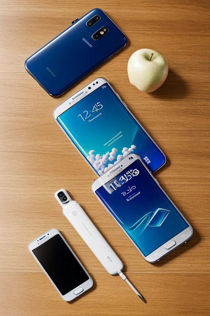 Design creative advertising with these Apple brands, Samsung and Marinela 