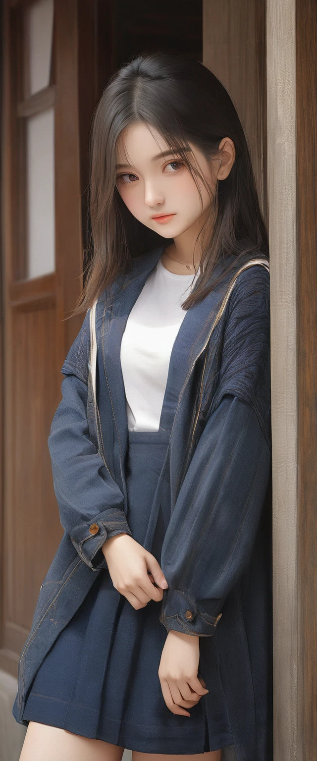 (masterpiece, Highest quality:1.2), One girl, alone,15 years old