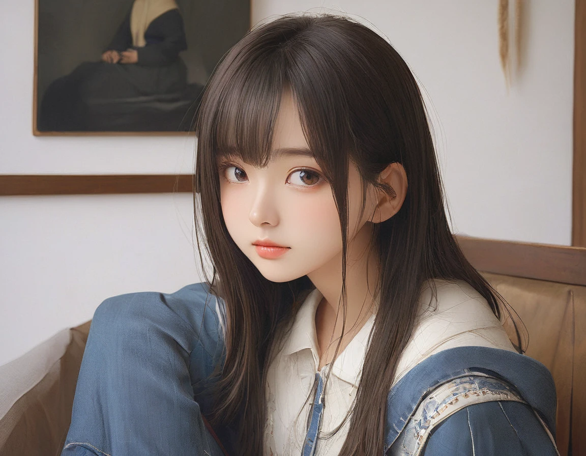 (masterpiece, Highest quality:1.2), One girl, alone, 15 years old