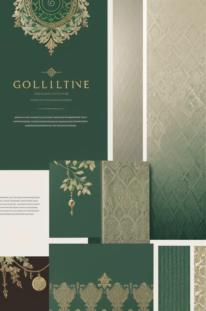 Here is the draft with the information for you:
---
**Draft for Jewelry Store Wallpaper**
- **background color:** Sophisticated green (like emerald green or forest green).
- **styled:** minimalist and elegant.
- **texto:** "WHITE " centered in an elegant font (thin serif or sophisticated sans-serif).
- **Additional Elements:** Subtle details in gold or silver to enhance luxury.
--- Use these guidelines to create your website wallpaper