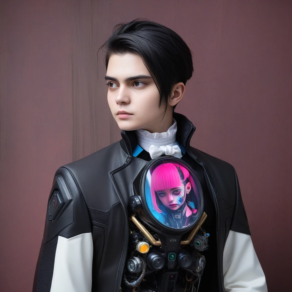 Elegy Paraguay, 2058. Cyberpunk and a carefree future. Surrealism, professional photo