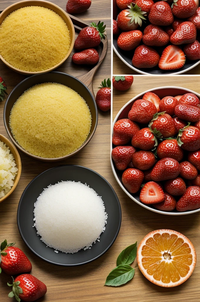 Tang hulu food trending now, but the sugar coating is separated but still forms a strawberry