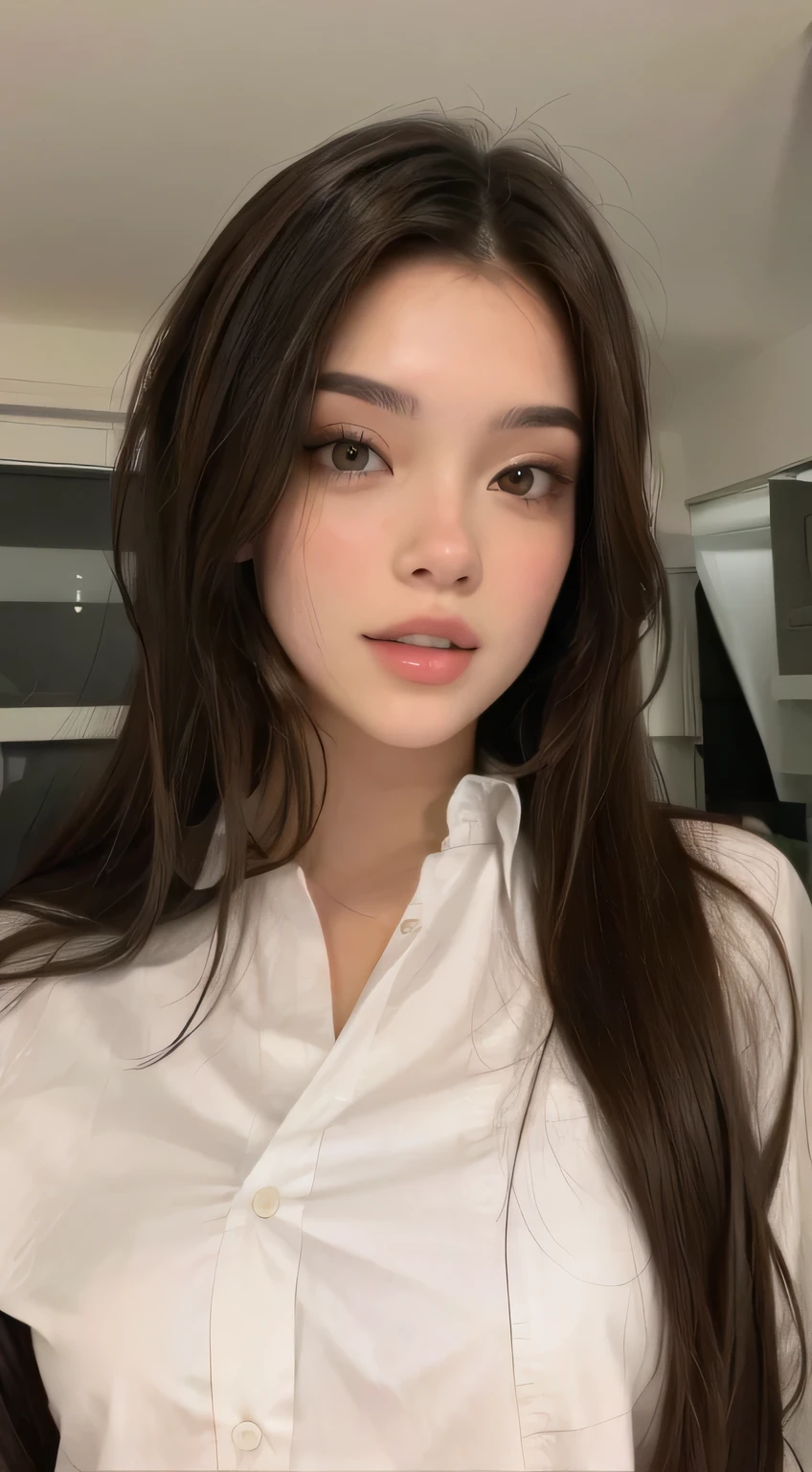 brunette girl