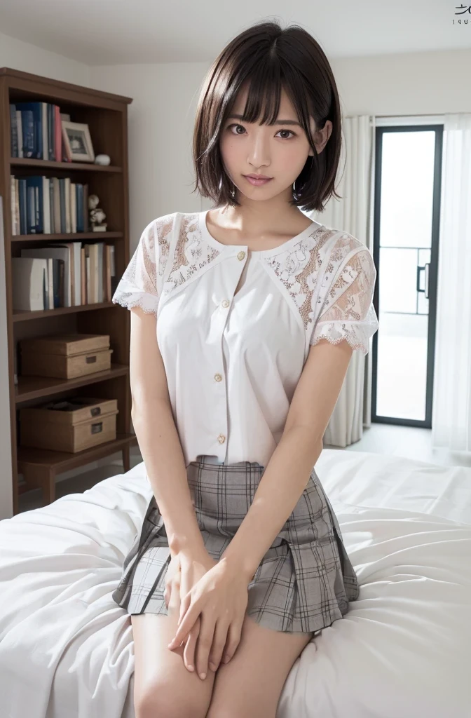 knit、Grey Skirt